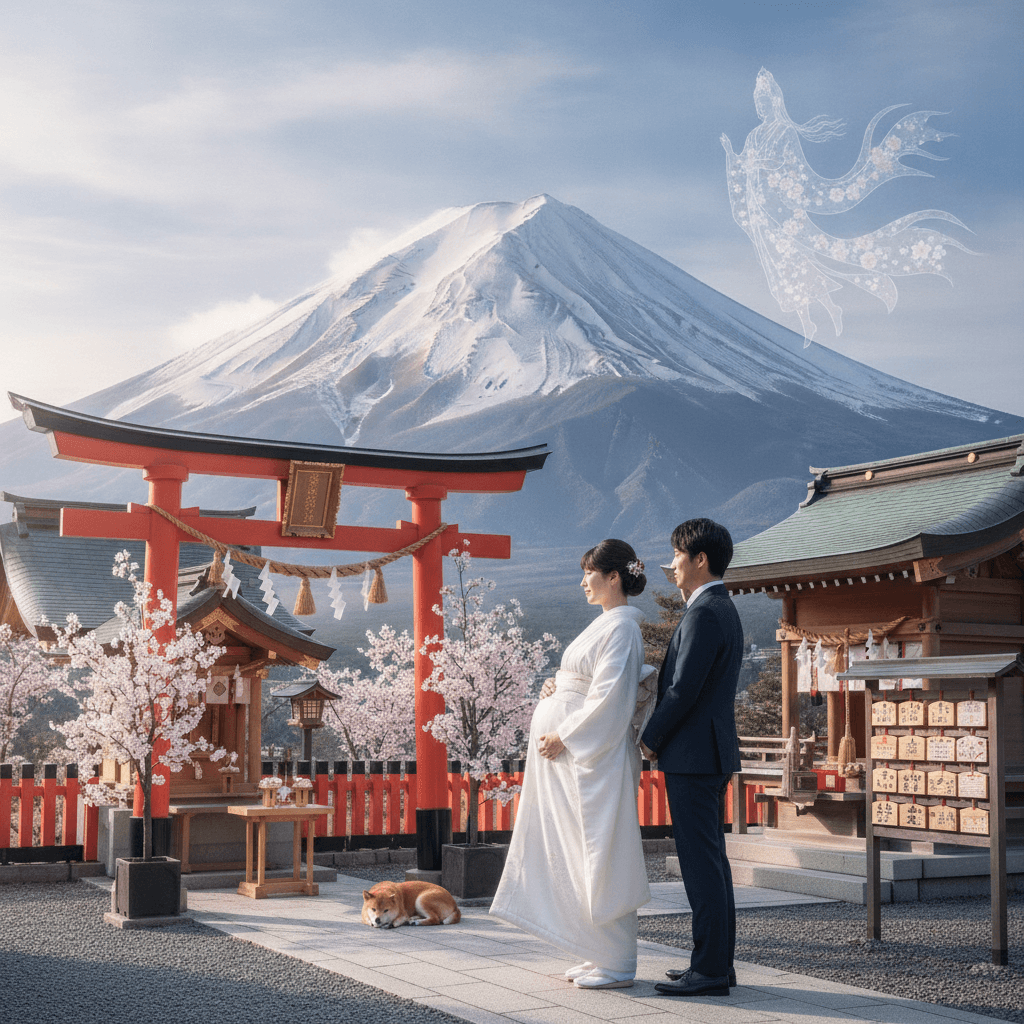 富士山信仰と安産祈願:戌の日に授かる木花開耶姫命の恵み